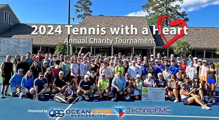Tennis with a Heart Players Group Photo